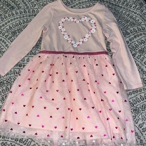 Girls Valentine’s pink dress- 4T